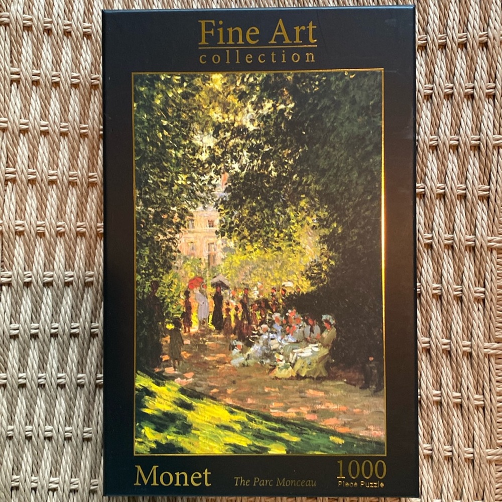 Monet The Parc Monceau Fine Art Collection 1000 Piece Jigsaw Puzzle 750 x500 mm